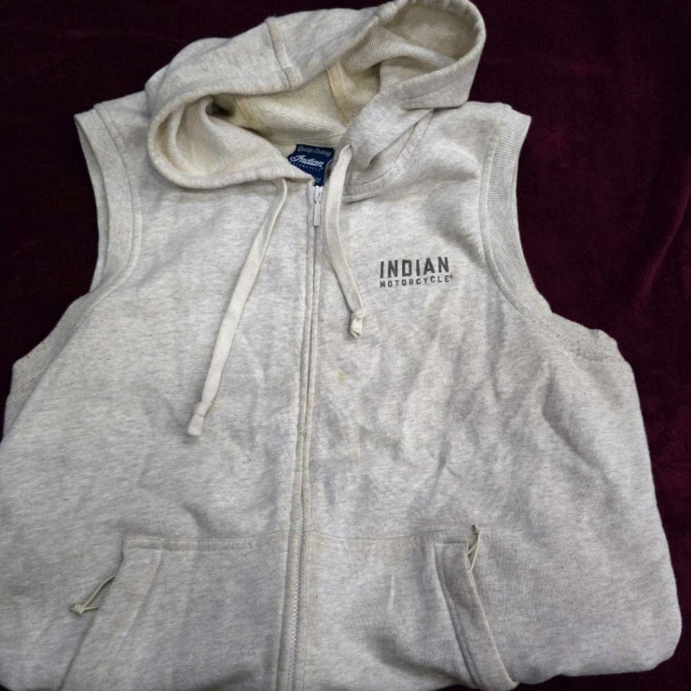 Indian Motorcycle sleeveless jacket